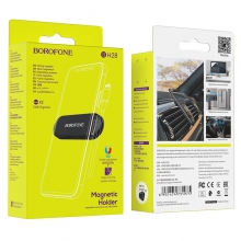 Держатель для телефона магнитный Borofone BH28 Refined (черный)